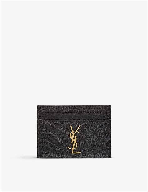 ysl cardholder nordstrom|selfridges YSL card holder.